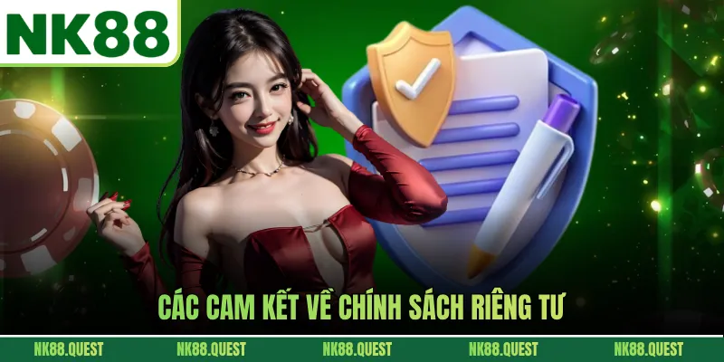 Các cam kết về chính sách riêng tư