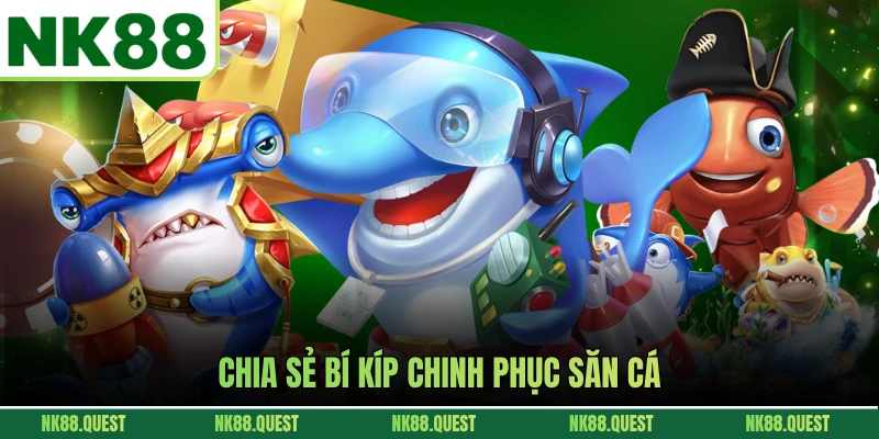 Chia sẻ bí kíp chinh phục săn cá