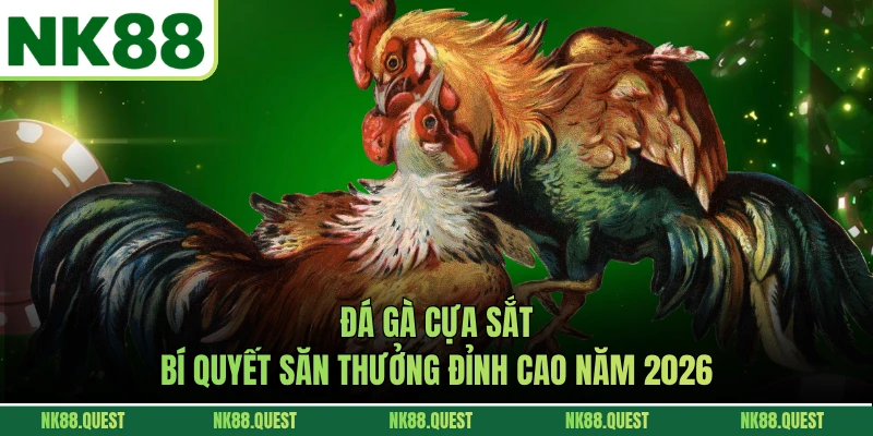 Đá Gà Cựa Sắt - Bí Quyết Săn Thưởng Đỉnh Cao Năm 2026
